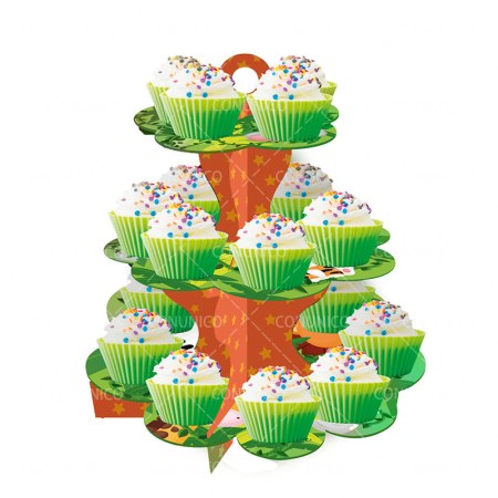 Cupcake Etagere - Jungle