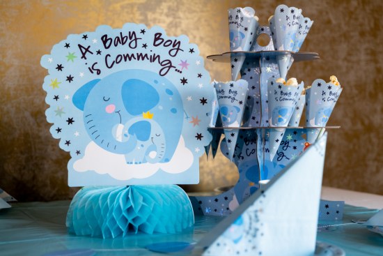 Preview: Etagere für Süßigkeiten - Baby Boy