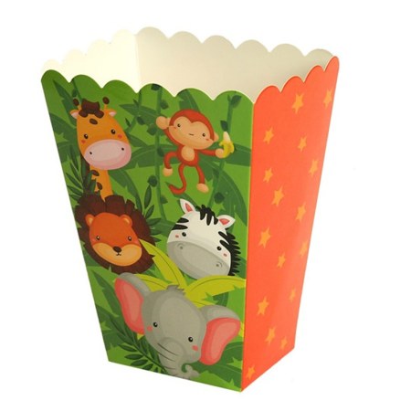 12 Popkorntüten - Jungle