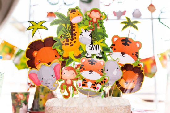 Jungle Party Set für 12 Personen