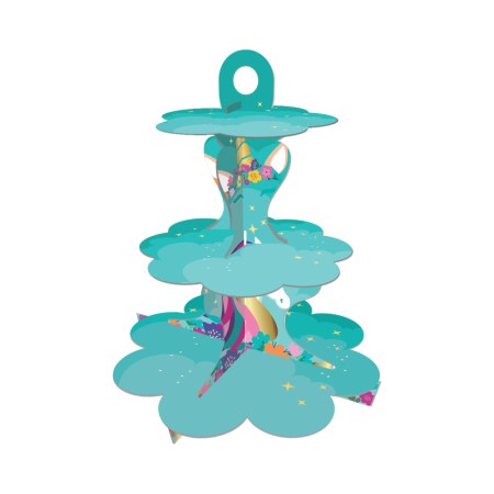 Cupcake Etagere - Unicorn